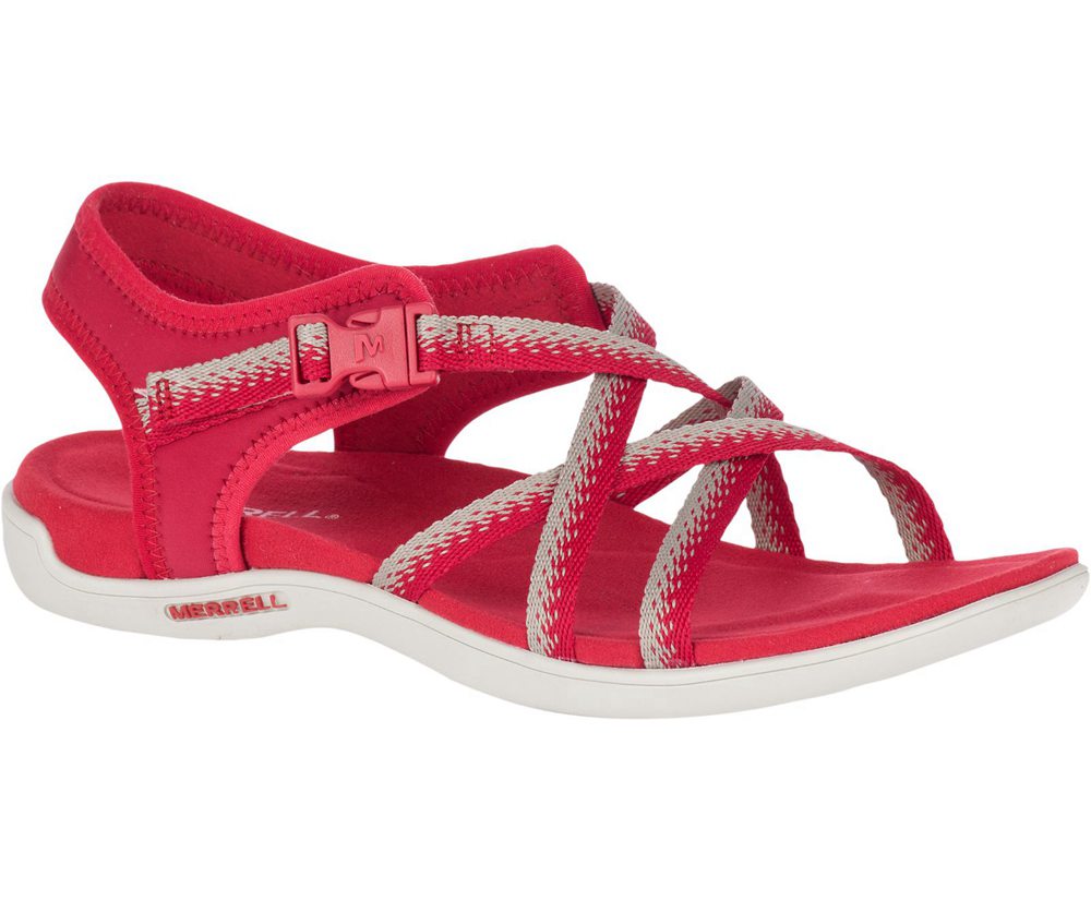 Sandalias Mujer - Merrell District Muri Lattice - Rojas - ACSB-97213